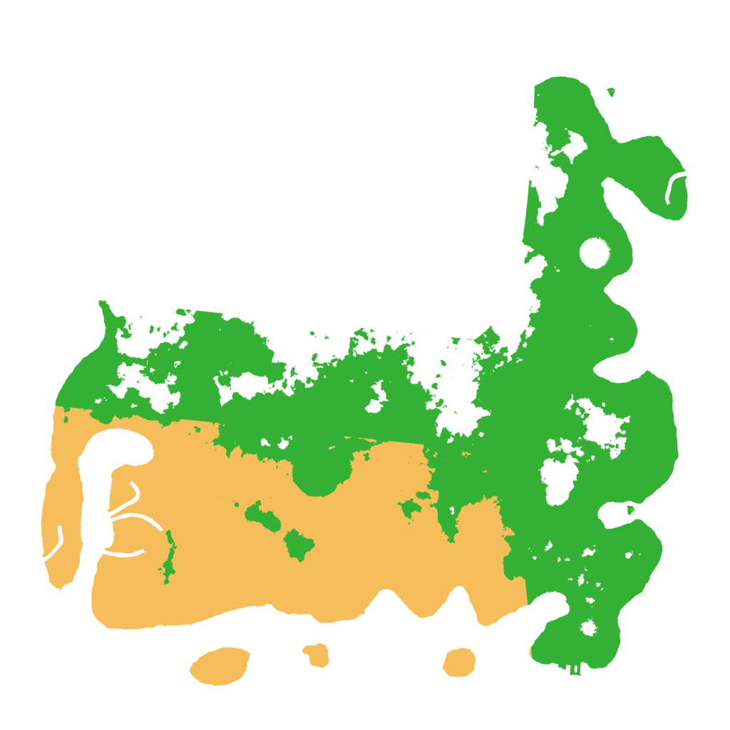 Biome Rust Map: Procedural Map, Size: 4250, Seed: 1911105