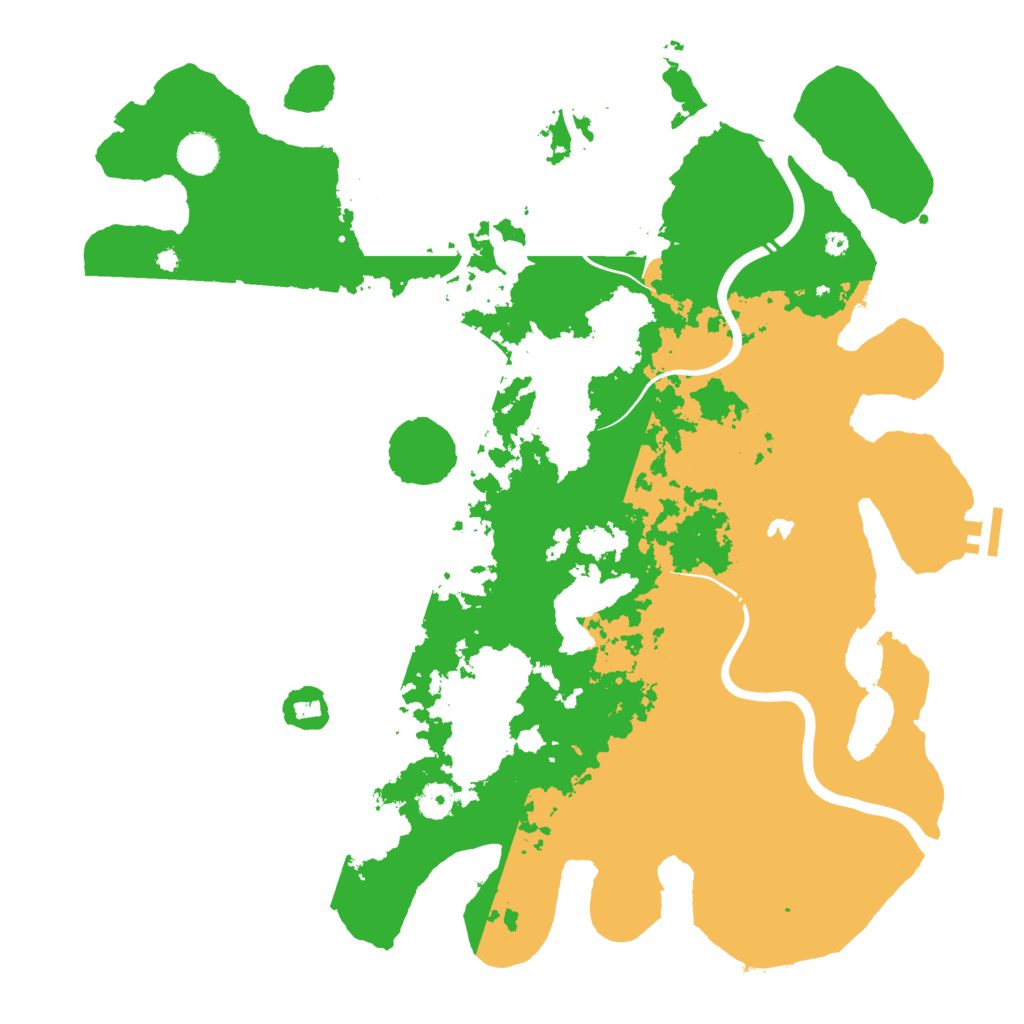 Biome Rust Map: Procedural Map, Size: 4250, Seed: 4090761