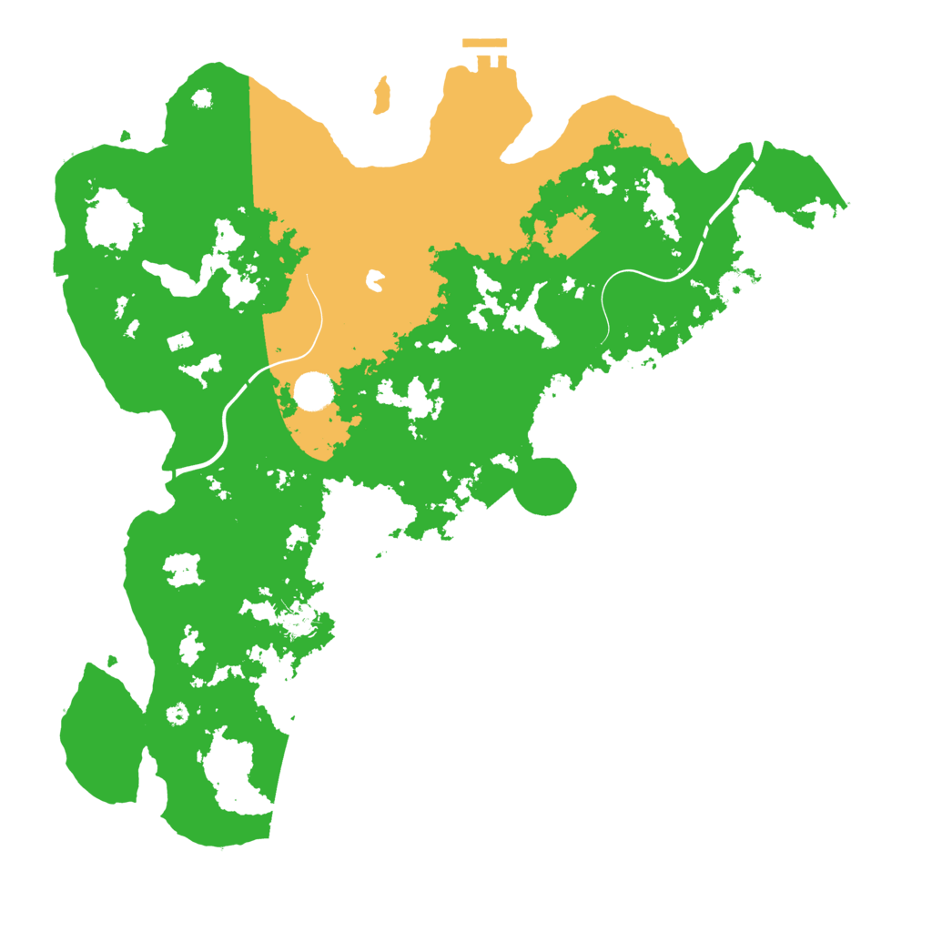 Biome Rust Map: Procedural Map, Size: 4250, Seed: 3003617