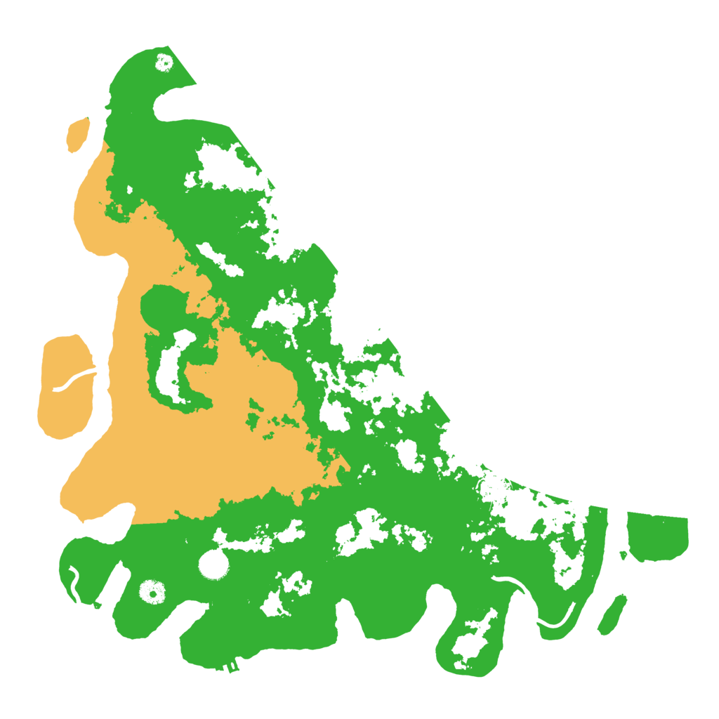 Biome Rust Map: Procedural Map, Size: 4250, Seed: 587272
