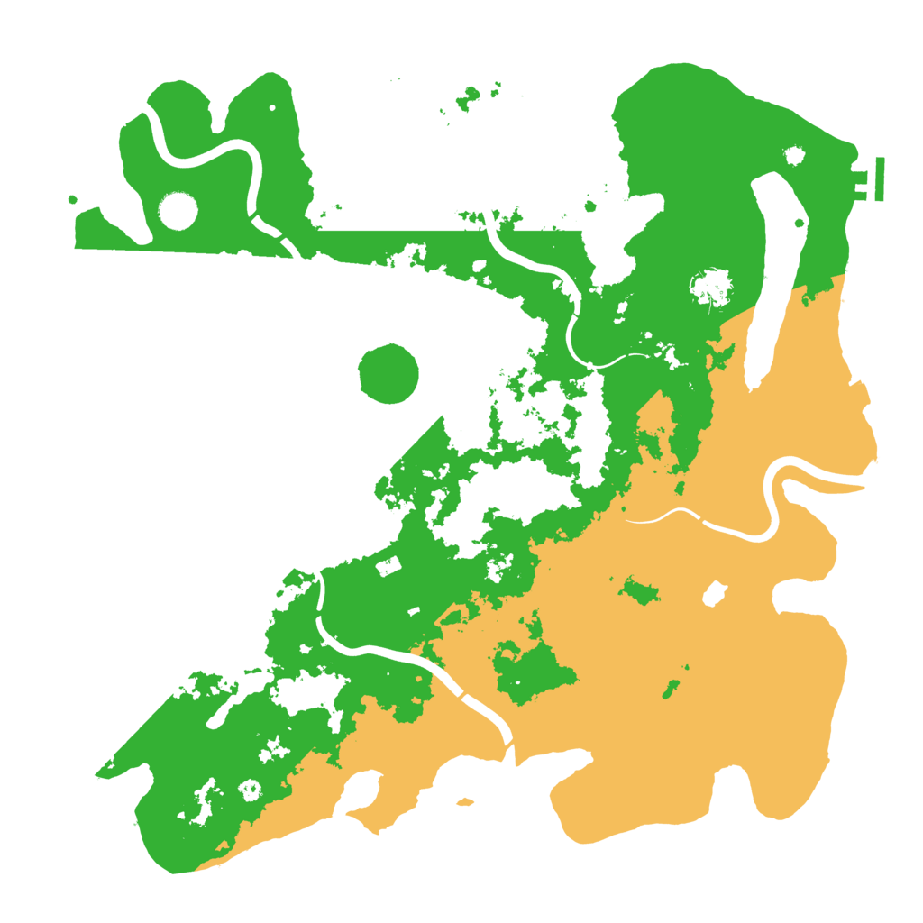 Biome Rust Map: Procedural Map, Size: 4250, Seed: 1804638