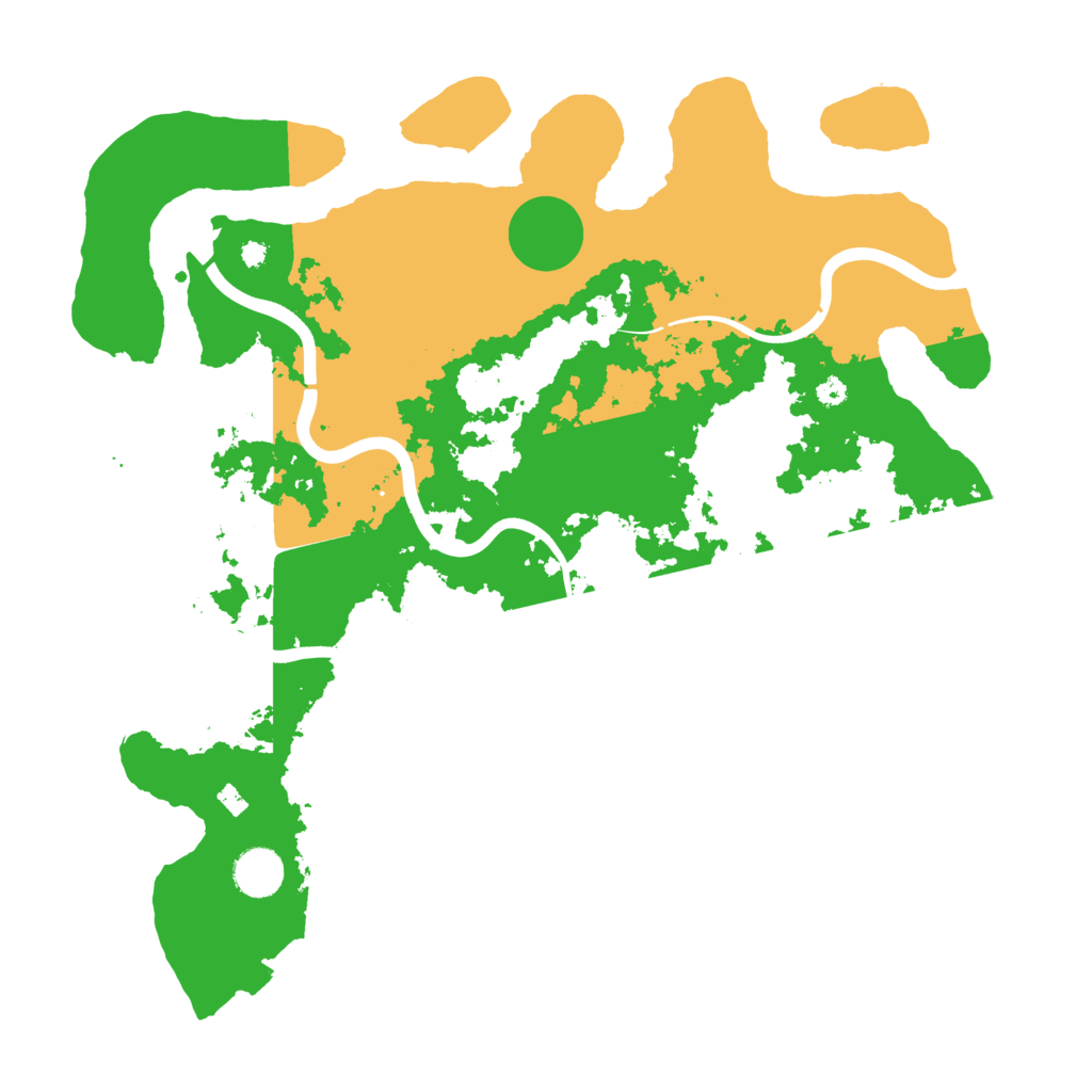 Biome Rust Map: Procedural Map, Size: 3850, Seed: 345578558