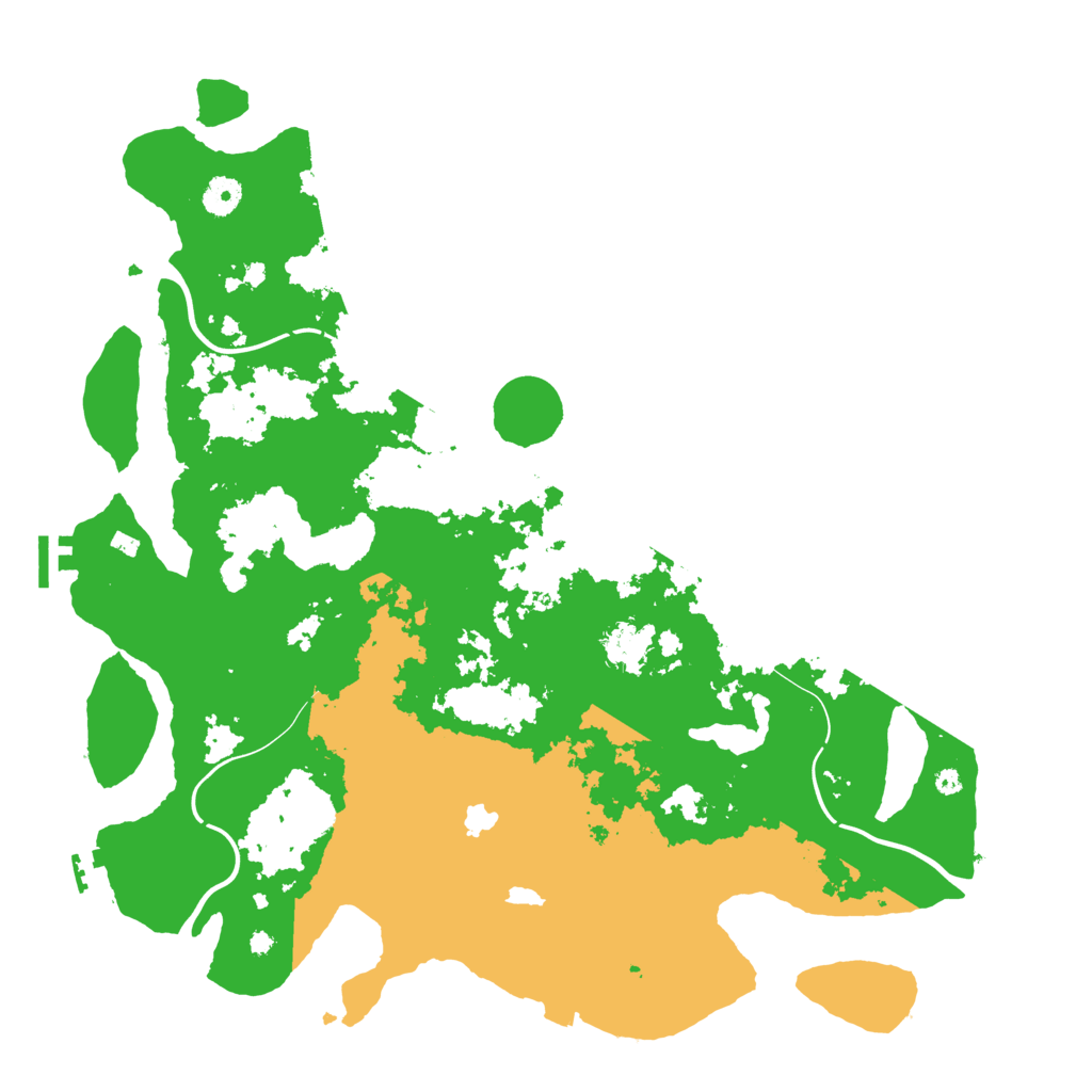Biome Rust Map: Procedural Map, Size: 4250, Seed: 1558696