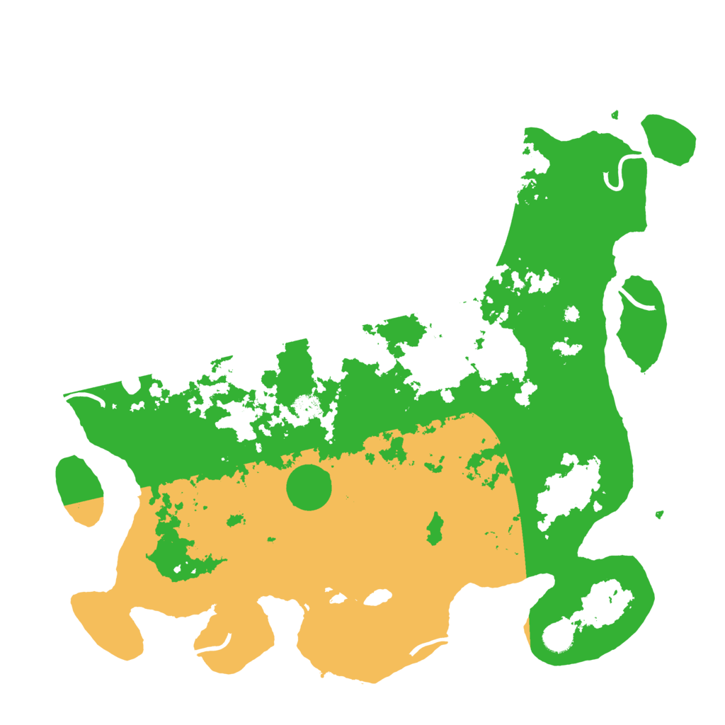 Biome Rust Map: Procedural Map, Size: 4250, Seed: 752224