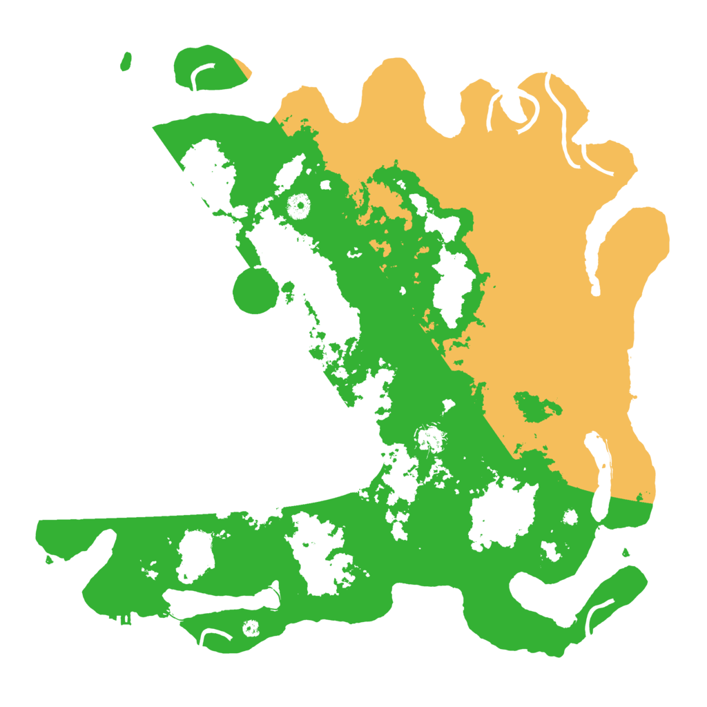 Biome Rust Map: Procedural Map, Size: 4250, Seed: 3739370