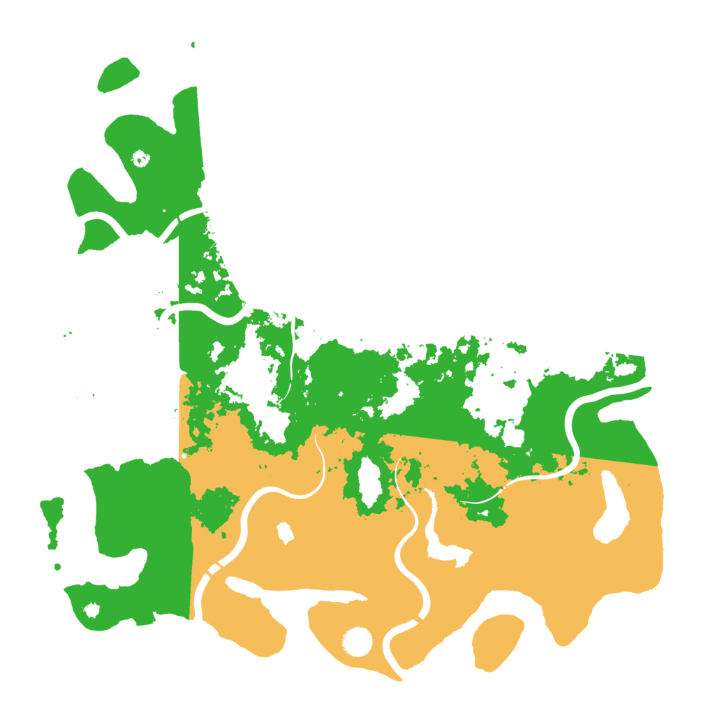 Biome Rust Map: Procedural Map, Size: 4250, Seed: 2464655