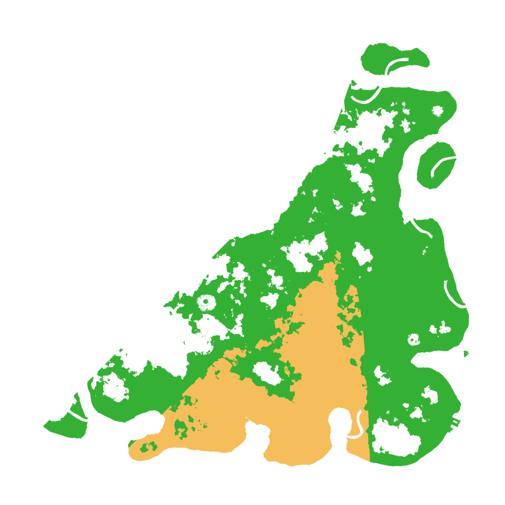 Biome Rust Map: Procedural Map, Size: 4250, Seed: 3393166