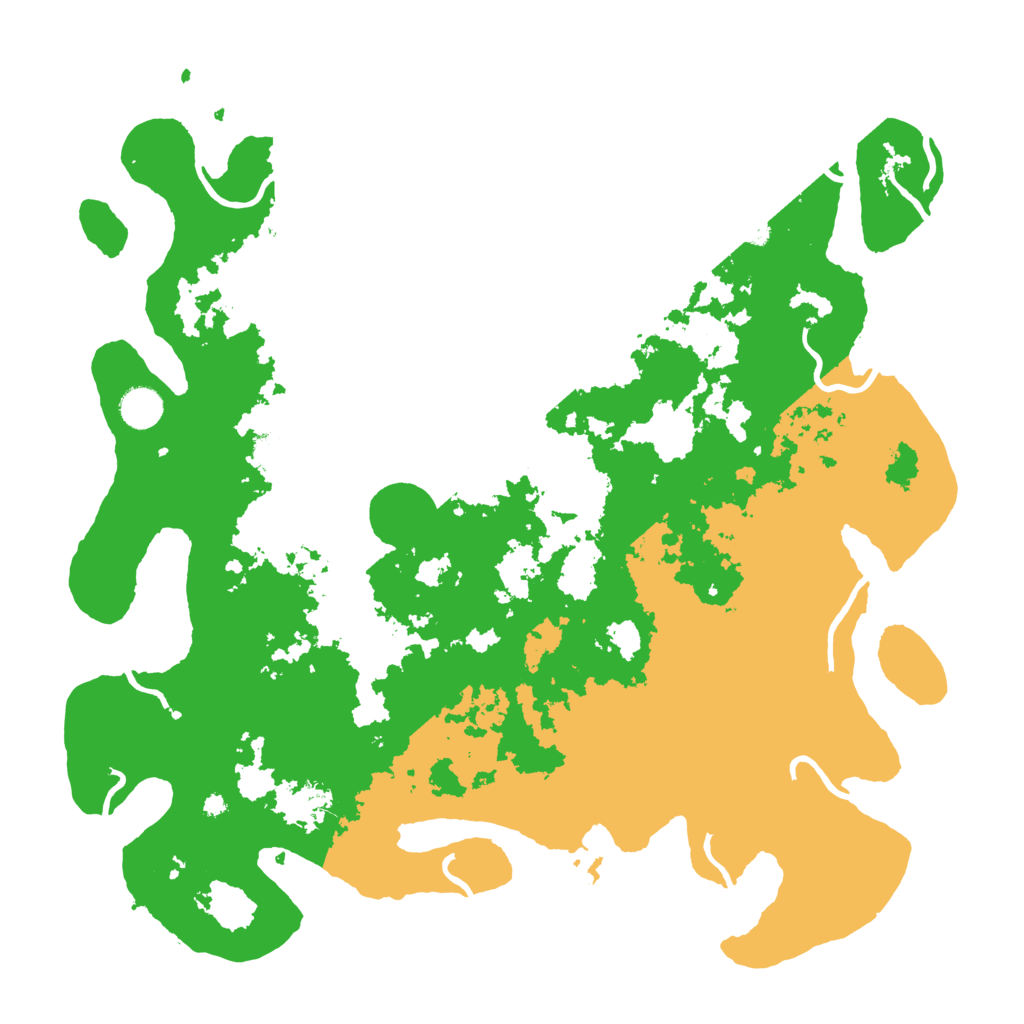 Biome Rust Map: Procedural Map, Size: 4250, Seed: 842462
