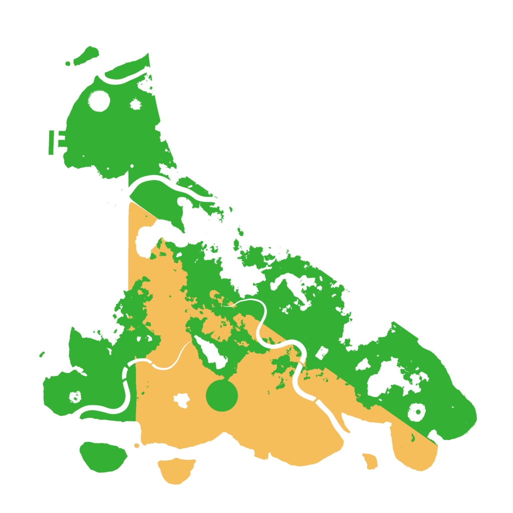 Biome Rust Map: Procedural Map, Size: 4250, Seed: 1148978