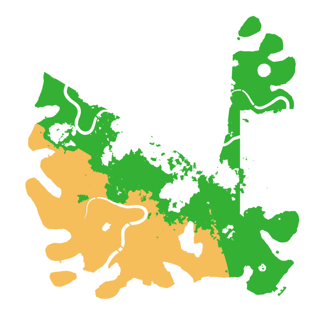 Biome Rust Map: Procedural Map, Size: 4250, Seed: 5820182
