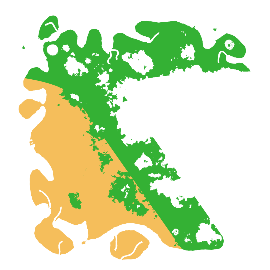 Biome Rust Map: Procedural Map, Size: 4250, Seed: 2205740