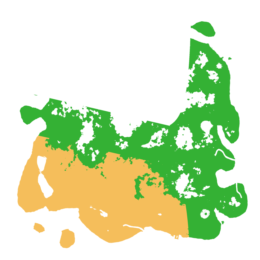 Biome Rust Map: Procedural Map, Size: 4250, Seed: 2974051