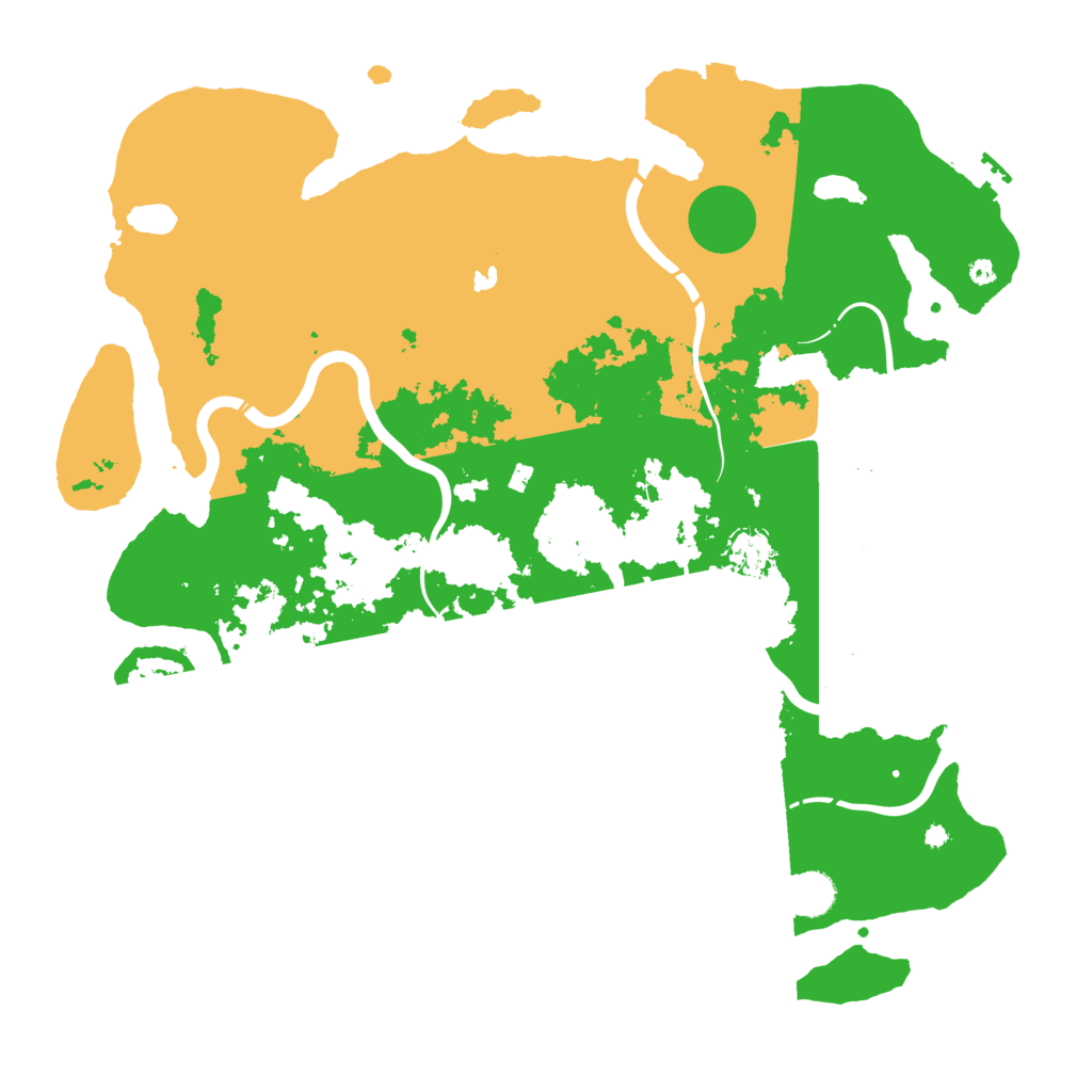 Biome Rust Map: Procedural Map, Size: 4250, Seed: 3504641