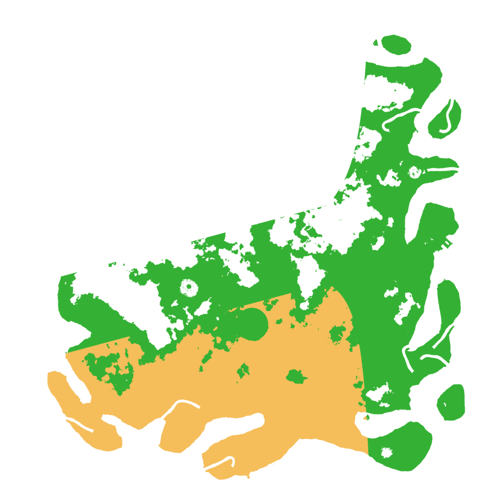 Biome Rust Map: Procedural Map, Size: 4250, Seed: 4102276