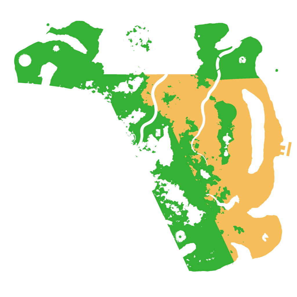 Biome Rust Map: Procedural Map, Size: 4250, Seed: 3262180