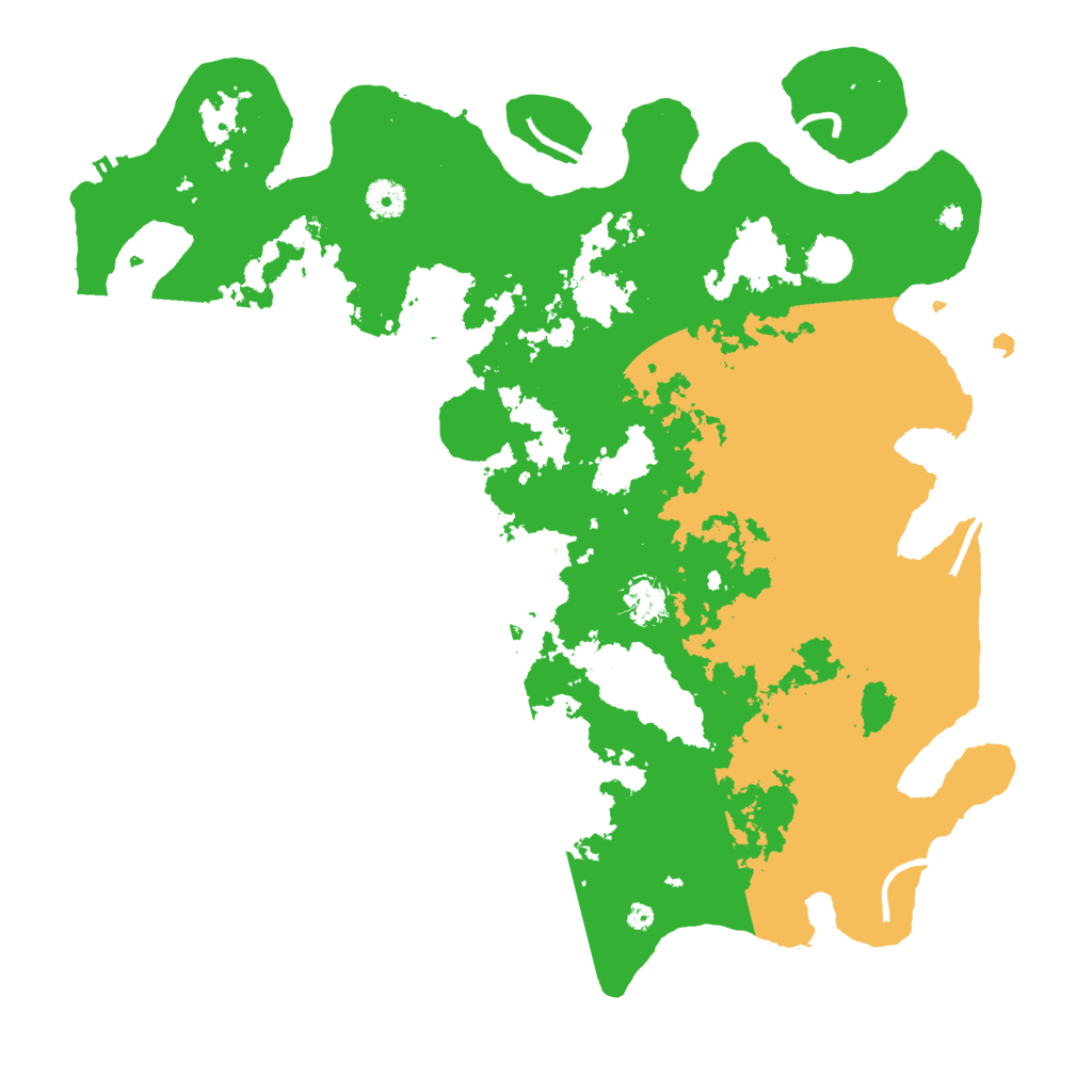 Biome Rust Map: Procedural Map, Size: 4250, Seed: 2069543