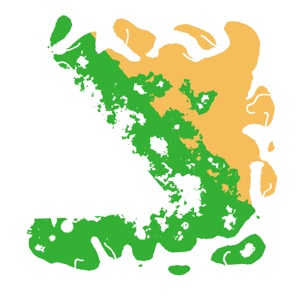 Biome Rust Map: Procedural Map, Size: 4250, Seed: 72921