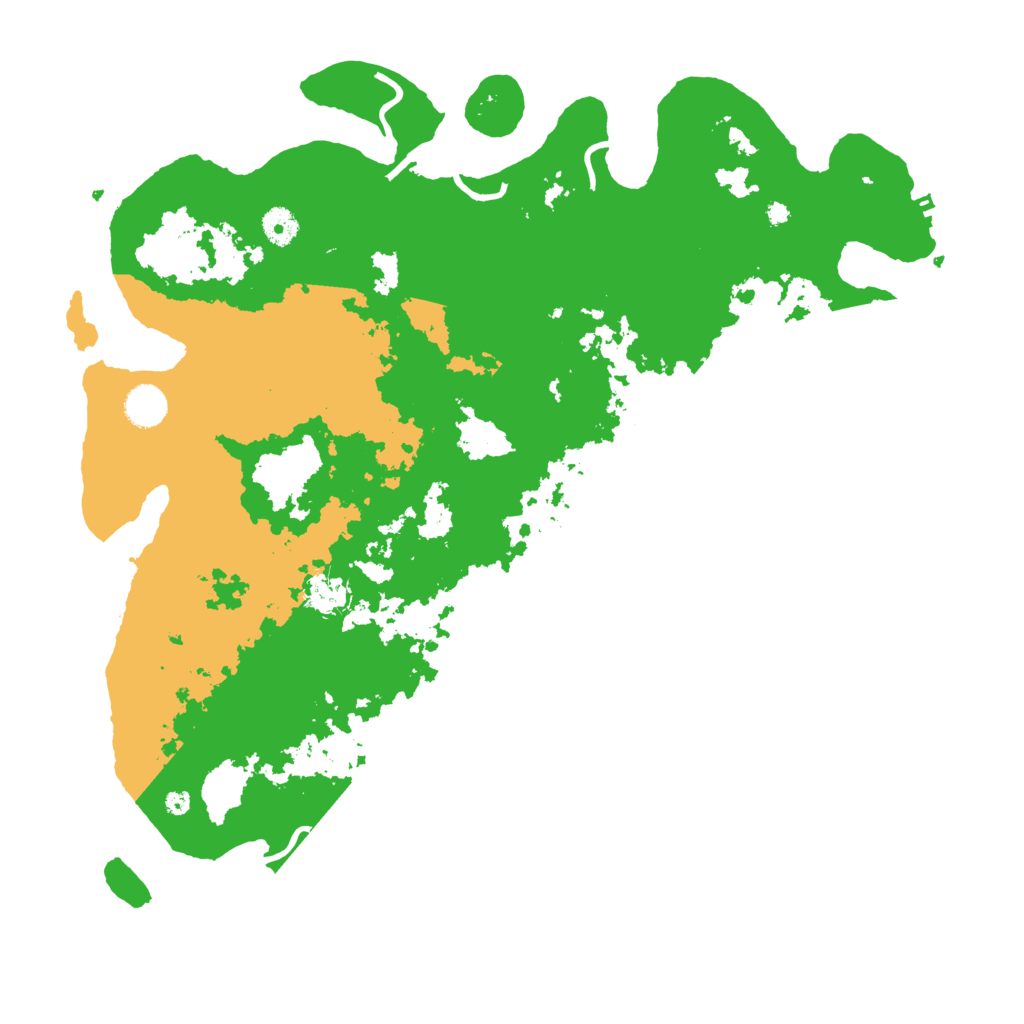 Biome Rust Map: Procedural Map, Size: 4250, Seed: 6094263