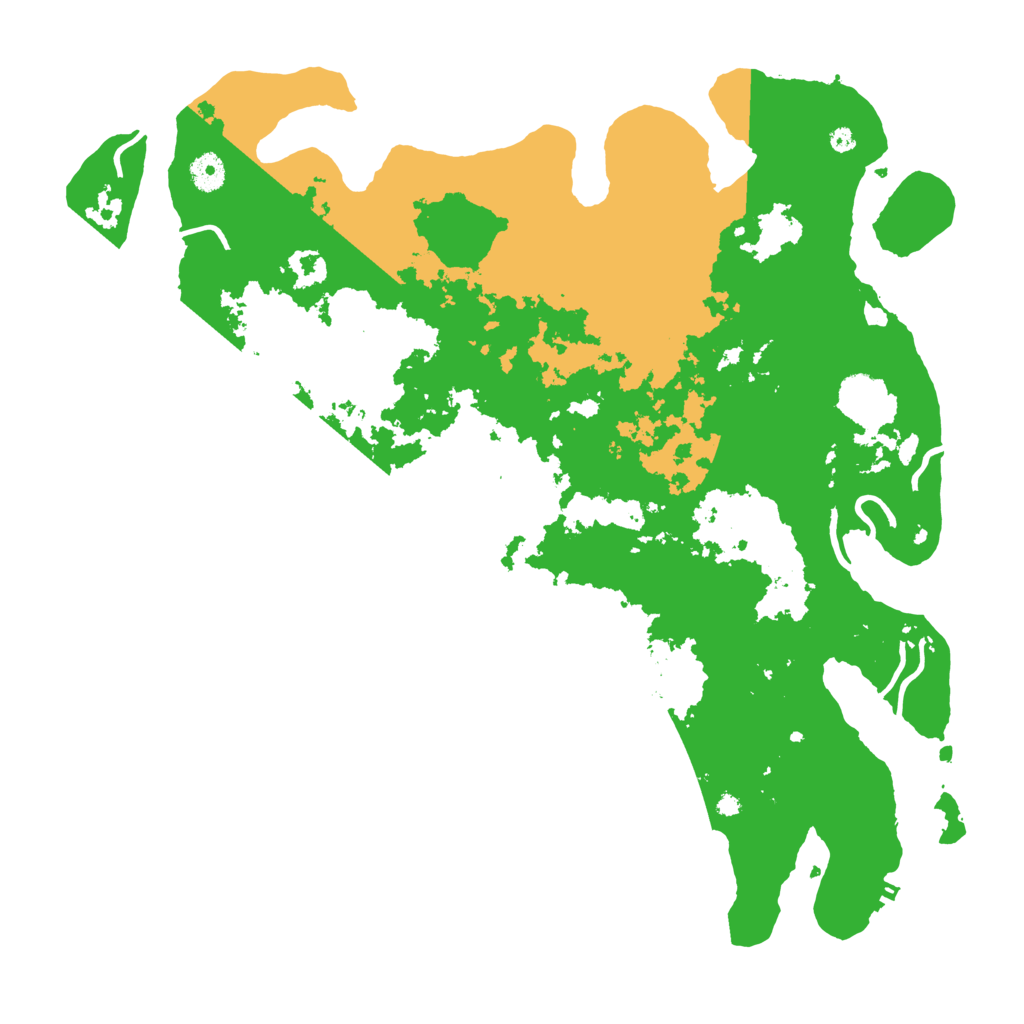 Biome Rust Map: Procedural Map, Size: 4250, Seed: 6095256