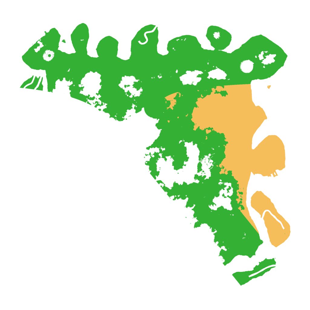 Biome Rust Map: Procedural Map, Size: 4250, Seed: 2366028