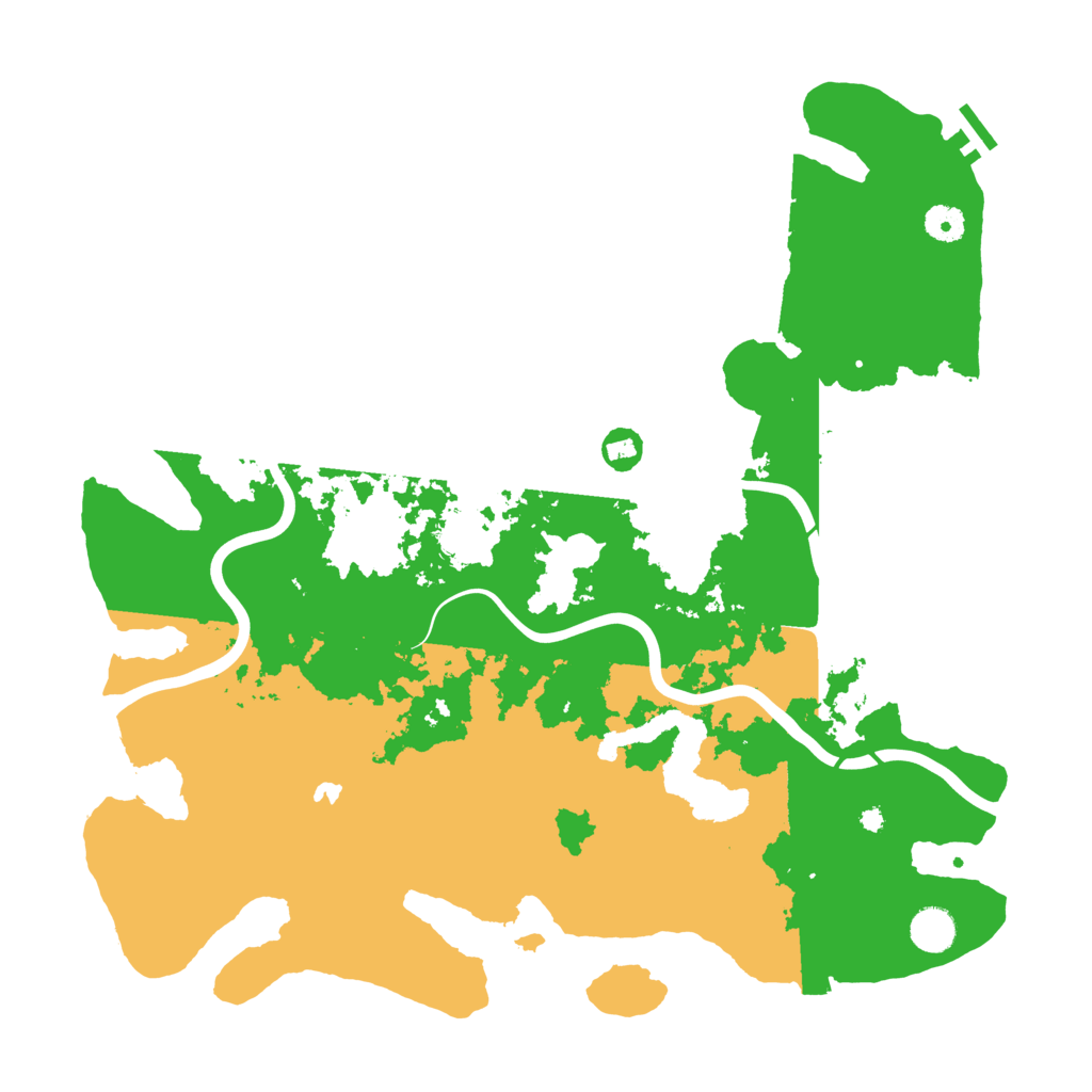 Biome Rust Map: Procedural Map, Size: 4250, Seed: 976780