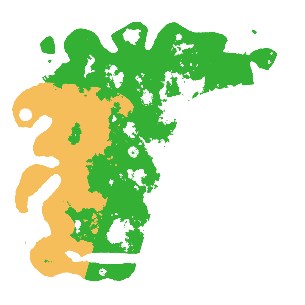 Biome Rust Map: Procedural Map, Size: 4250, Seed: 5289410