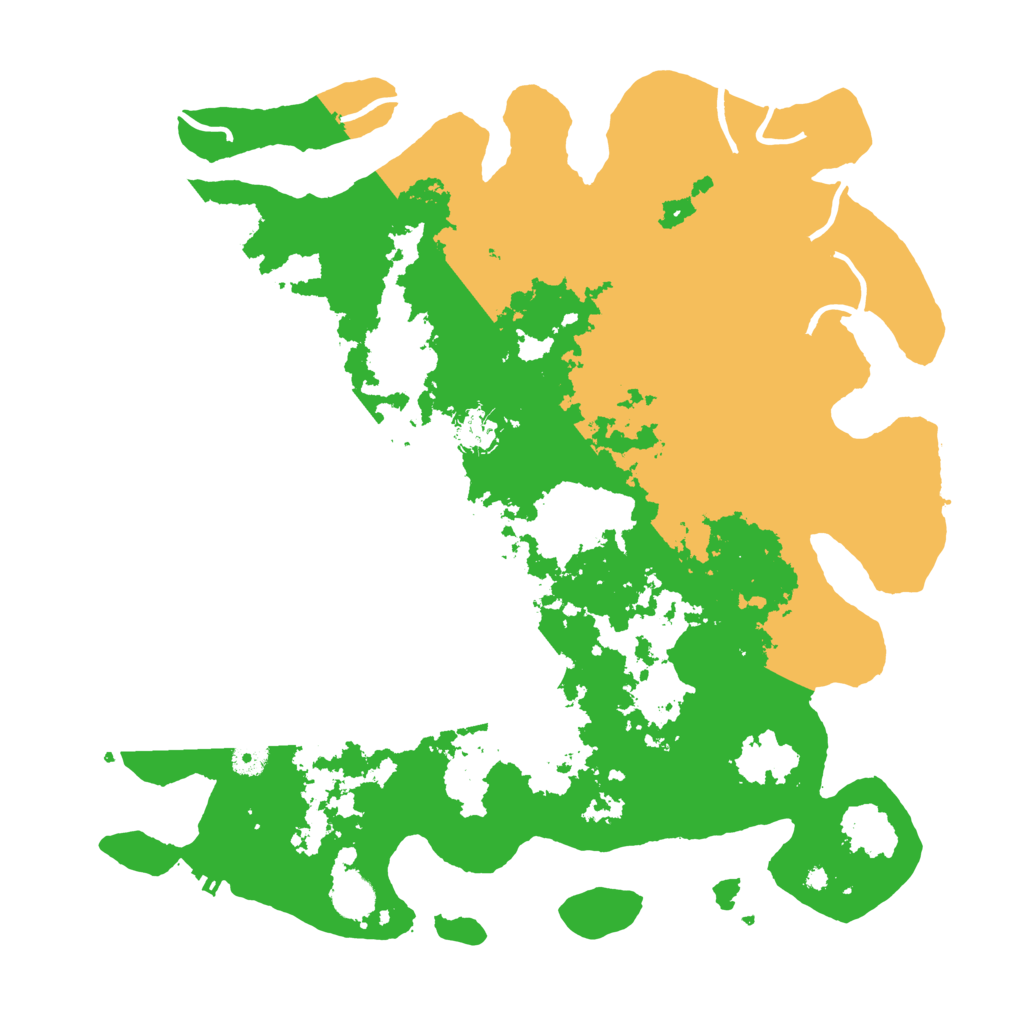 Biome Rust Map: Procedural Map, Size: 4250, Seed: 2818396