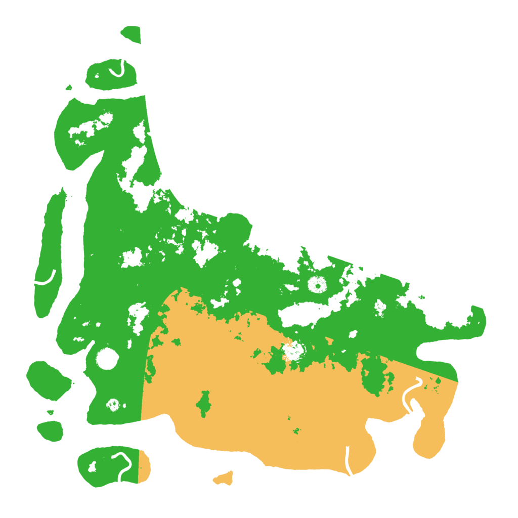 Biome Rust Map: Procedural Map, Size: 4250, Seed: 1211694