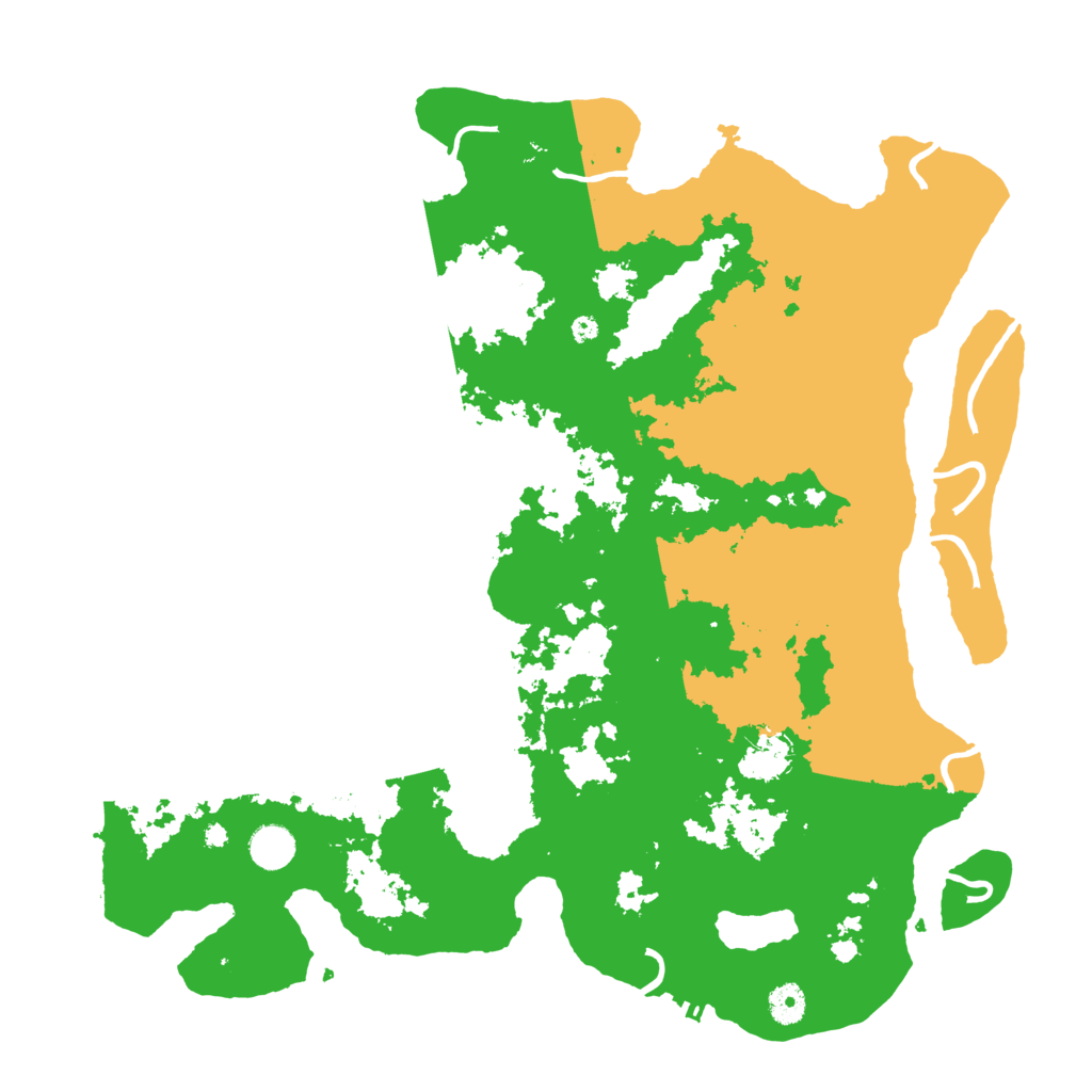 Biome Rust Map: Procedural Map, Size: 4250, Seed: 1694886
