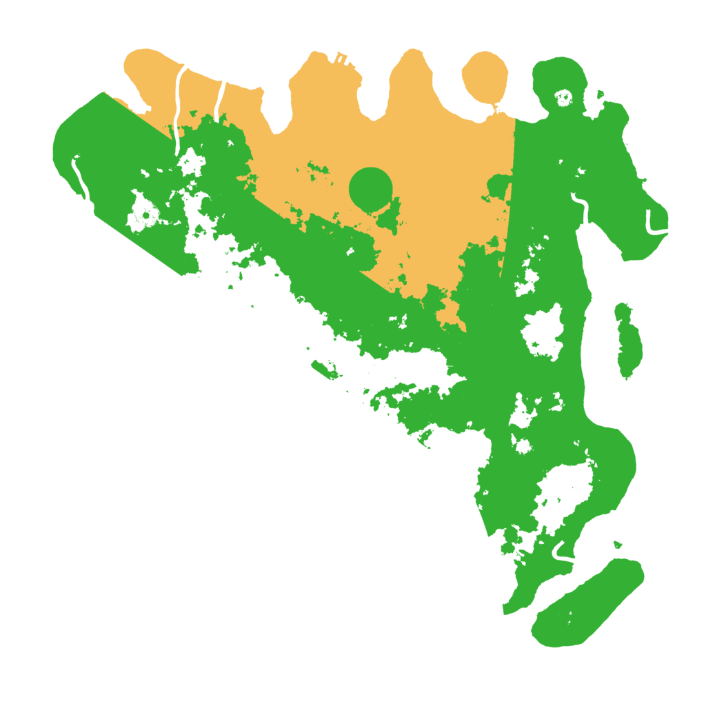 Biome Rust Map: Procedural Map, Size: 4250, Seed: 1159533