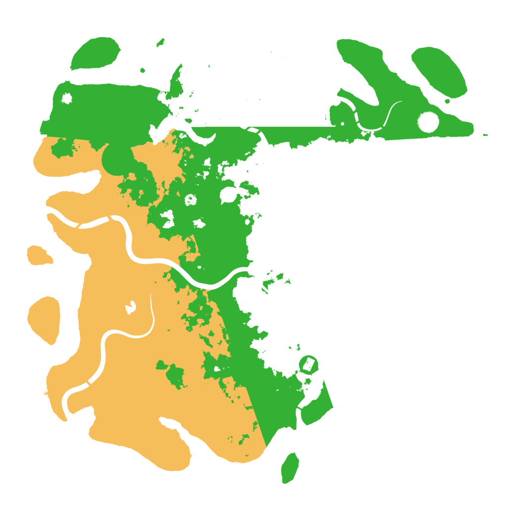 Biome Rust Map: Procedural Map, Size: 4250, Seed: 4523289