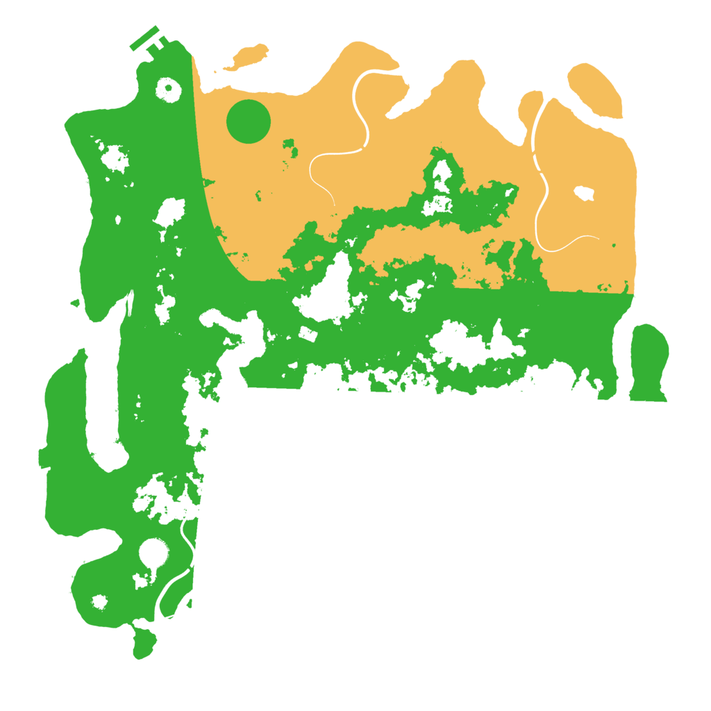 Biome Rust Map: Procedural Map, Size: 4250, Seed: 1743850