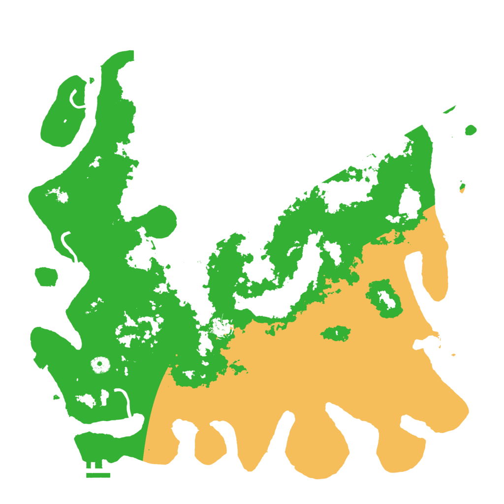 Biome Rust Map: Procedural Map, Size: 4250, Seed: 5227624