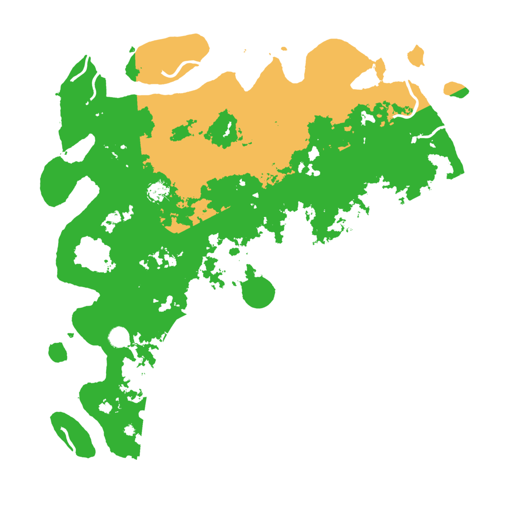 Biome Rust Map: Procedural Map, Size: 4250, Seed: 1346081