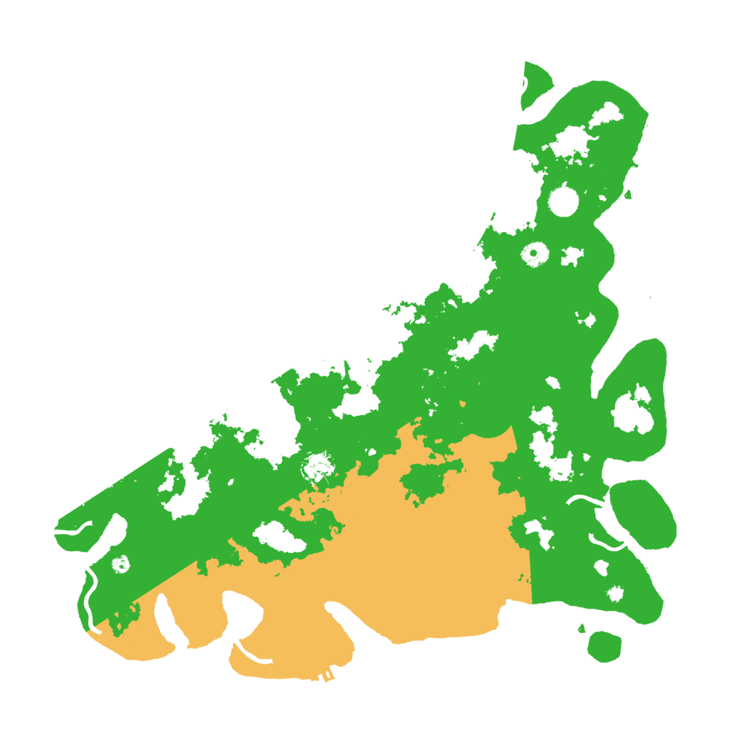 Biome Rust Map: Procedural Map, Size: 4250, Seed: 4813628