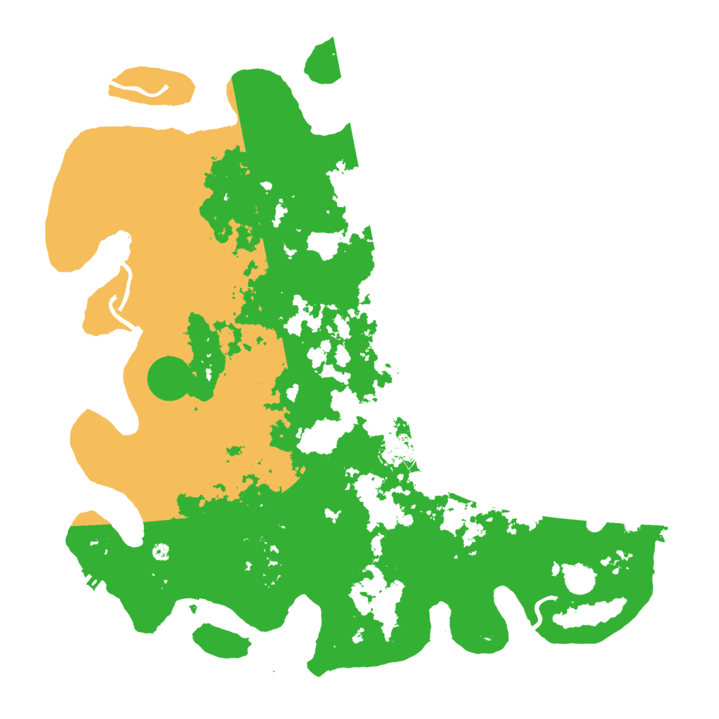Biome Rust Map: Procedural Map, Size: 4250, Seed: 1014264