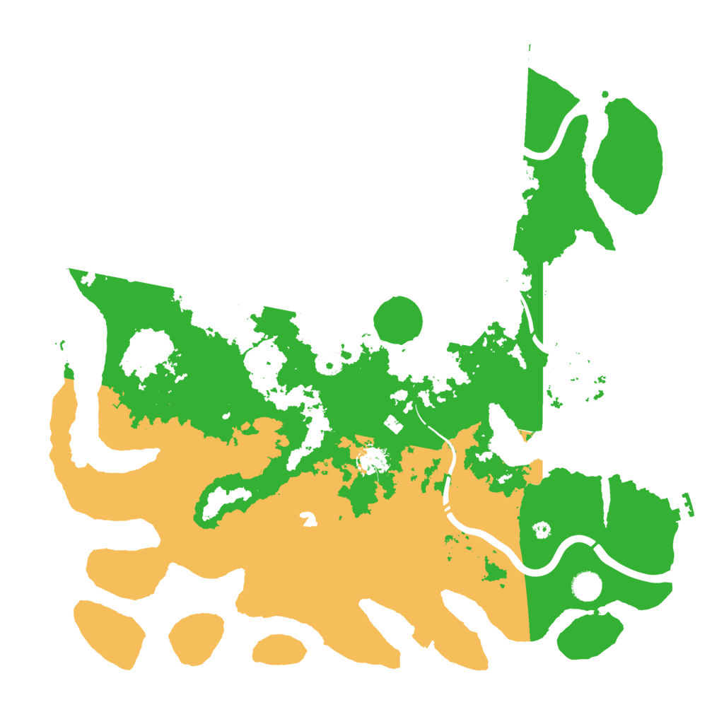 Biome Rust Map: Procedural Map, Size: 4250, Seed: 3076919