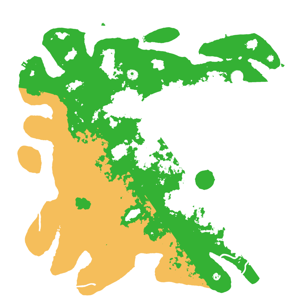 Biome Rust Map: Procedural Map, Size: 4300, Seed: 1241790387