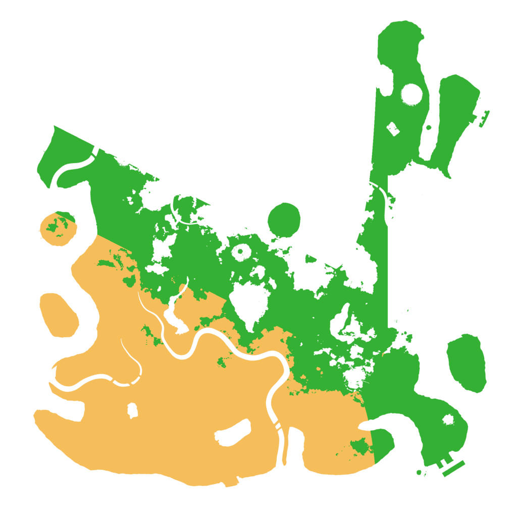 Biome Rust Map: Procedural Map, Size: 4250, Seed: 5581389