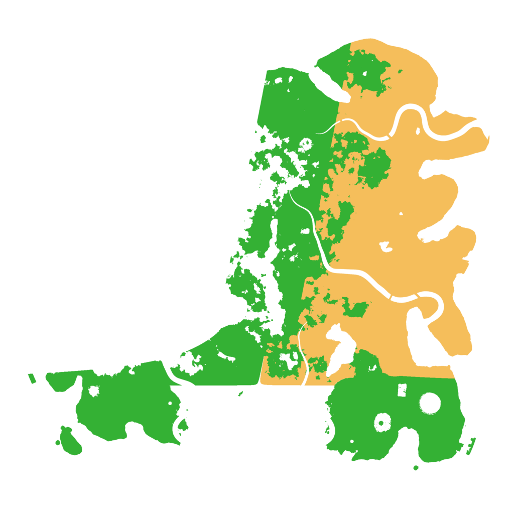 Biome Rust Map: Procedural Map, Size: 4250, Seed: 5030807