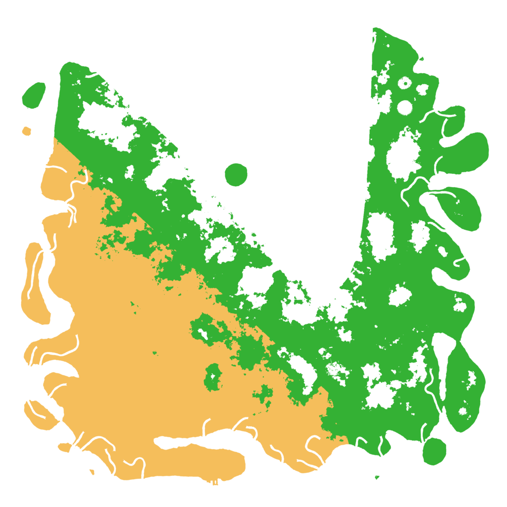Biome Rust Map: Procedural Map, Size: 6000, Seed: 183549285