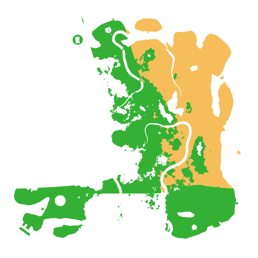 Biome Rust Map: Procedural Map, Size: 4250, Seed: 3906106