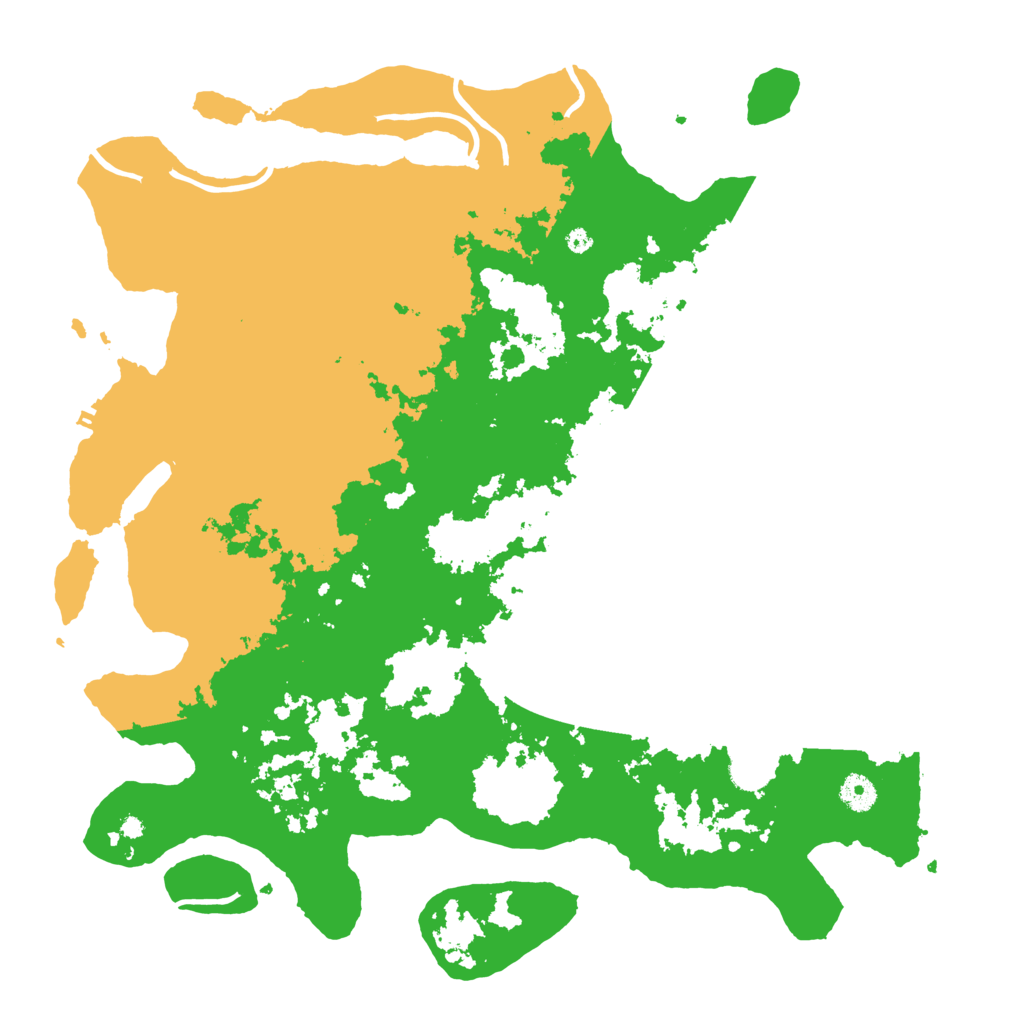 Biome Rust Map: Procedural Map, Size: 4250, Seed: 140173