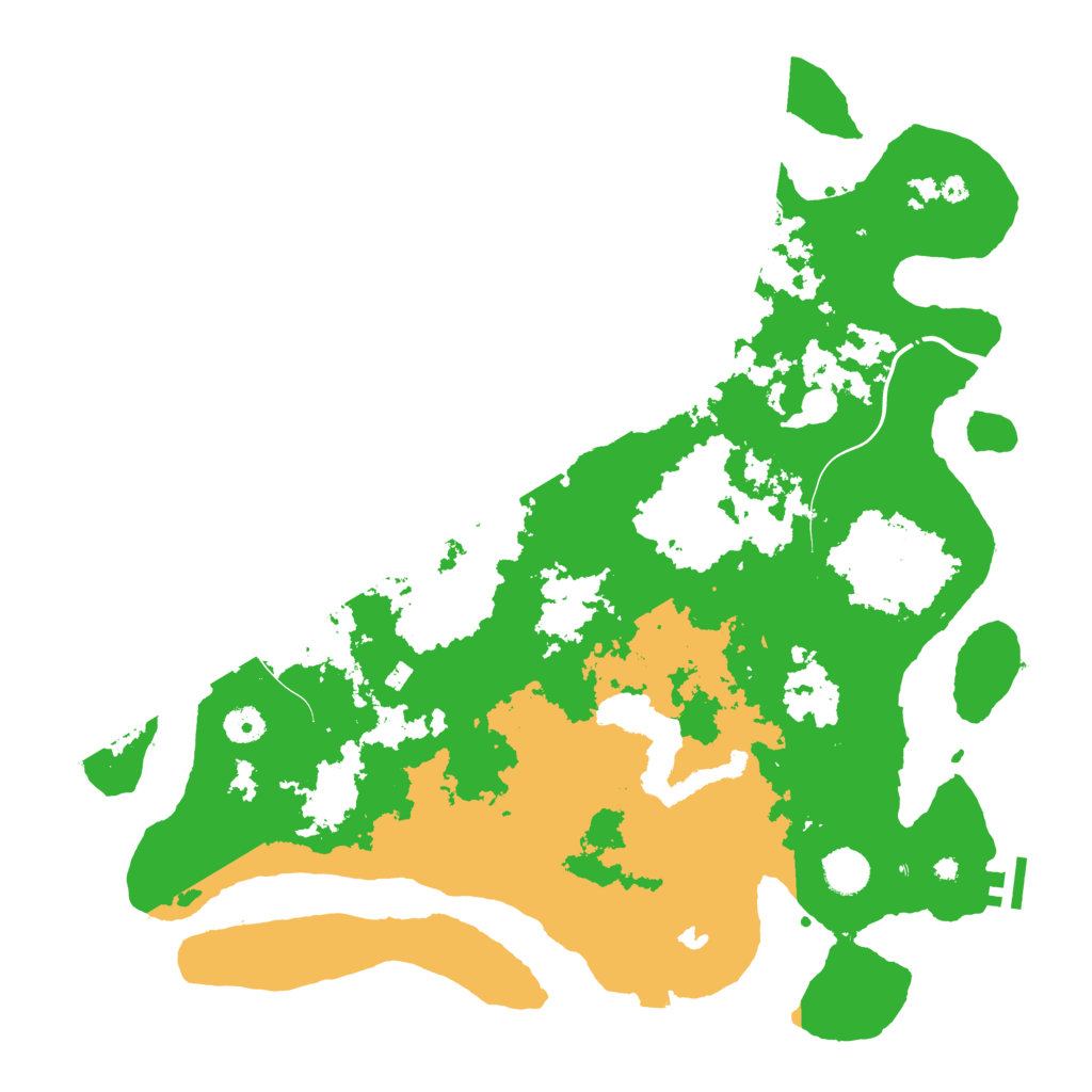 Biome Rust Map: Procedural Map, Size: 4250, Seed: 4131443
