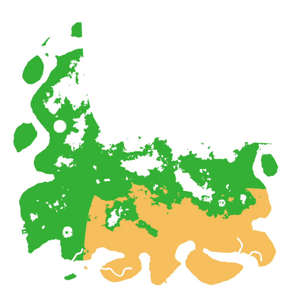 Biome Rust Map: Procedural Map, Size: 4250, Seed: 1181158