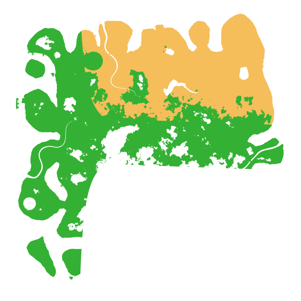 Biome Rust Map: Procedural Map, Size: 4250, Seed: 4814172