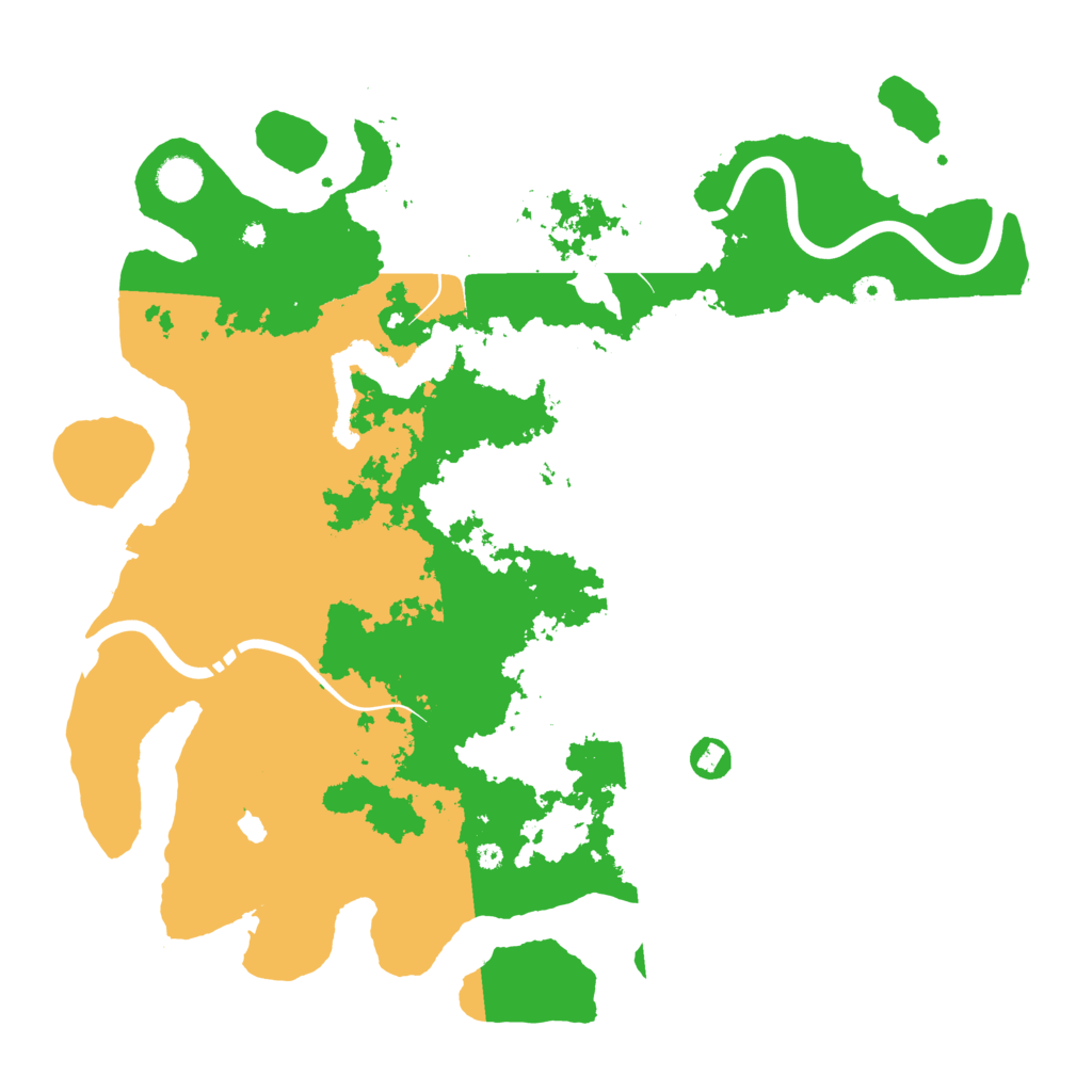 Biome Rust Map: Procedural Map, Size: 4250, Seed: 1997185