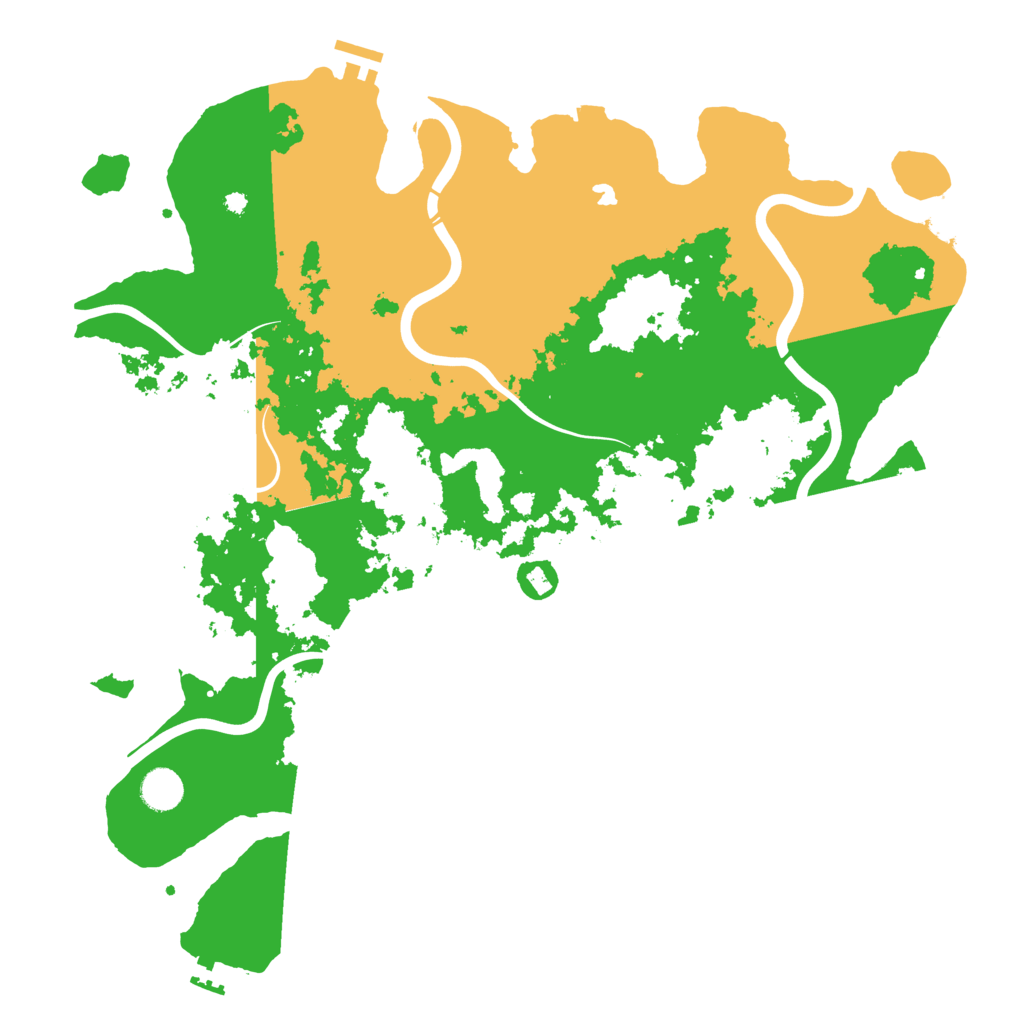 Biome Rust Map: Procedural Map, Size: 4250, Seed: 3969611