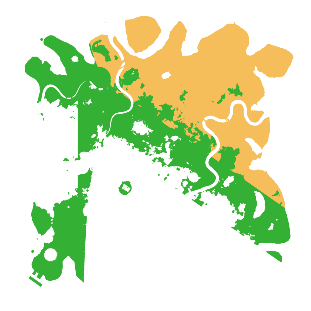 Biome Rust Map: Procedural Map, Size: 4250, Seed: 889746