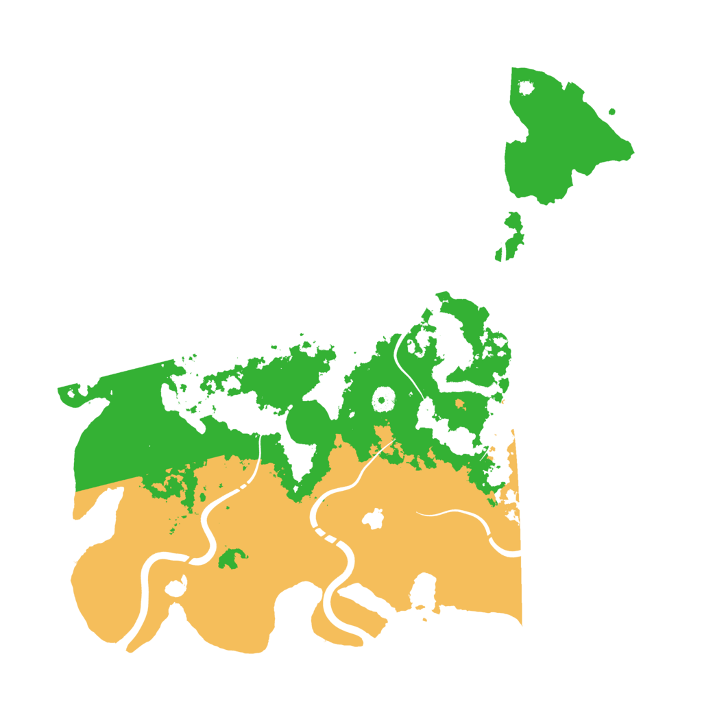 Biome Rust Map: Procedural Map, Size: 4250, Seed: 5019390